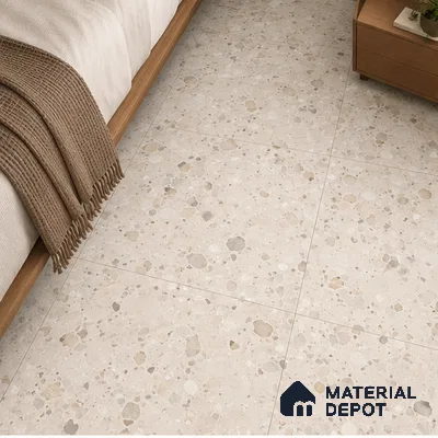 TL 00836 Lavish Ceramics Merkland Bianco Double Carving 1200 x 600 mm Matte Finish Tile | Random Designs