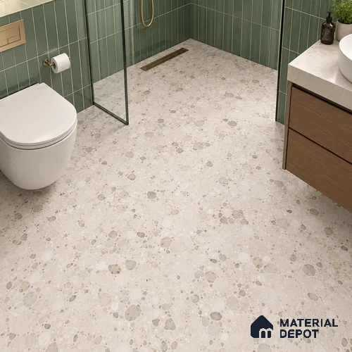 TL 00836 Lavish Ceramics Merkland Bianco Double Carving 1200 x 600 mm Matte Finish Tile | Random Designs