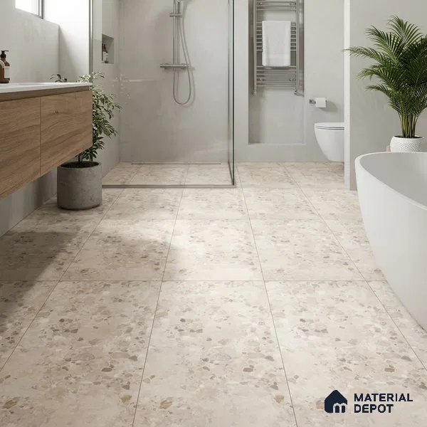 TL 00836 Lavish Ceramics Merkland Bianco Double Carving 1200 x 600 mm Matte Finish Tile | Random Designs