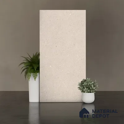 Terrazzo Wall & Floor Tile TL 00845 Lavish Ceramics Muse Crema 1200 x 600 mm Tile - 9 mm | Random Designs