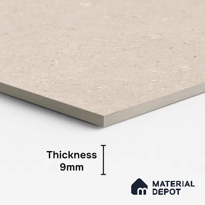 Terrazzo Wall & Floor Tile TL 00845 Lavish Ceramics Muse Crema 1200 x 600 mm Tile - 9 mm | Random Designs