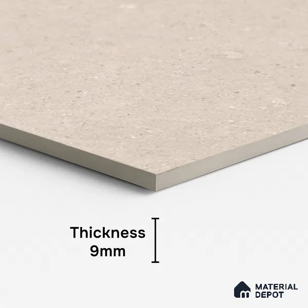 Terrazzo Wall & Floor Tile TL 00845 Lavish Ceramics Muse Crema 1200 x 600 mm Tile - 9 mm | Random Designs