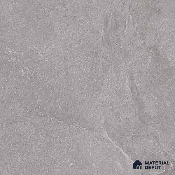 Cement Look Wall & Floor Matte Finish Grey Vitrified Tile | TL 00853 4 ft x 2 ft - 9 mm | Suitable For Living Room, Hall & Study