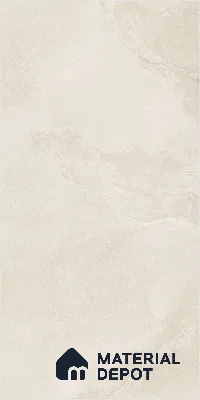 Cement Look Wall & Floor Matte Finish Almond Cream Vitrified Tile | TL 00855 4 ft x 2 ft - 9 mm | Suitable For Living Room, Hall & Study