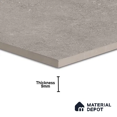 Stone Floor Tile TL 00864 Marina Smoke 2 ft x 2 ft Matte Finish Vitrified Tile - 9 mm  | Suitable For Bathroom, Terrace & Balcony