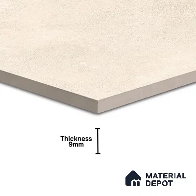 TL 00866 Marina Crema Punch 2 ft x 2 ft Matte Finish Tile - 9 mm | Suitable for Living Room, Bedroom, Bathroom | Random Designs
