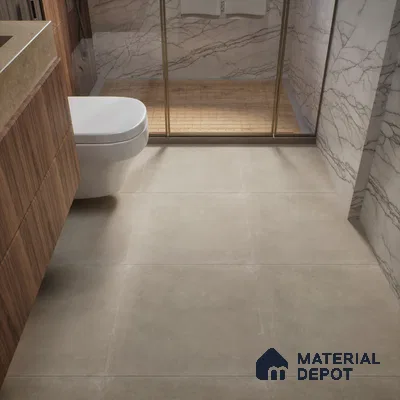 TL 00867 Oficina Bronzo 2 ft x 2 ft Matte Finish Tile - 9 mm | Suitable for Living Room, Bedroom, Bathroom