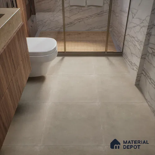 TL 00867 Oficina Bronzo 2 ft x 2 ft Matte Finish Tile - 9 mm | Suitable for Living Room, Bedroom, Bathroom