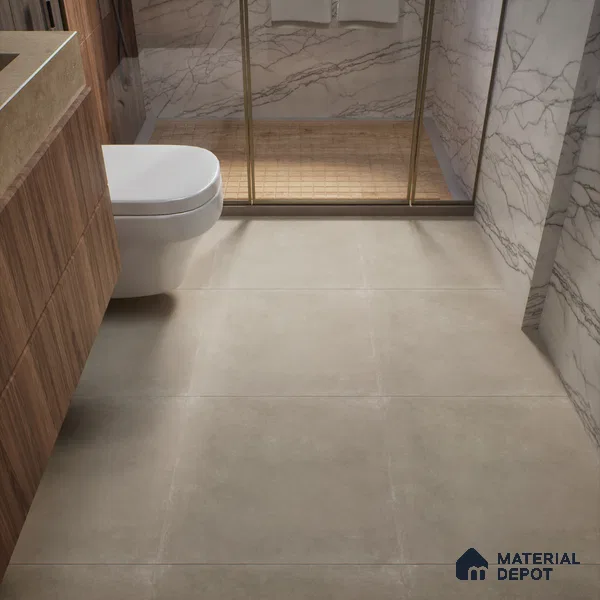 TL 00867 Oficina Bronzo 2 ft x 2 ft Matte Finish Tile - 9 mm | Suitable for Living Room, Bedroom, Bathroom