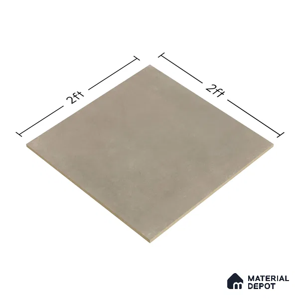 TL 00867 Oficina Bronzo 2 ft x 2 ft Matte Finish Tile - 9 mm | Suitable for Living Room, Bedroom, Bathroom