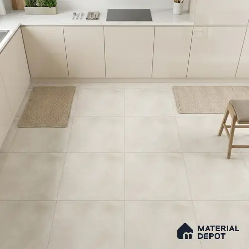 TL 00868 Oficiana Accialo 2 ft x 2 ft Matte Finish Tile - 9 mm | Suitable for Living Room, Bedroom, Bathroom