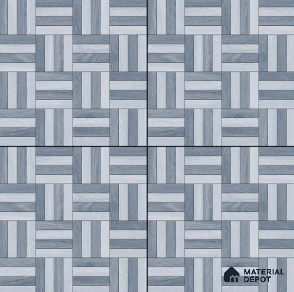 Parking Floor Tile TL 00879 B Foggy Grey | 16 x 16 inch | Anti Skid Matte Finish Heavy Duty Vitrified Tile - 12 mm | Suitable For High Traffic Areas, Terrace, Balcony | Pattern Alignment May Vary | 2-3 mm Spacer is Mandatory