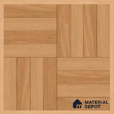 Parking Floor Tile TL 00880 Beige | 16 x 16 inch | Anti Slip Matte Finish Heavy Duty Vitrified Tile - 12 mm | Suitable For High Traffic Areas, Terrace, Balcony | Pattern Alignment May Vary | 2-3 mm Spacer is Mandatory