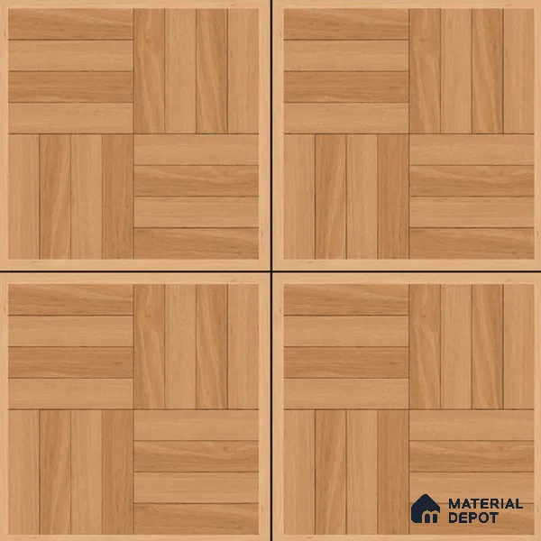 Parking Floor Tile TL 00880 Beige | 16 x 16 inch | Anti Slip Matte Finish Heavy Duty Vitrified Tile - 12 mm | Suitable For High Traffic Areas, Terrace, Balcony | Pattern Alignment May Vary | 2-3 mm Spacer is Mandatory