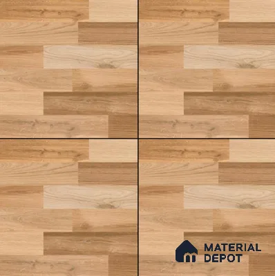 Parking Floor Tile TL 00881 Latte Beige | 16 x 16 inch | Anti Slip Matte Finish Heavy Duty Vitrified Tile - 12 mm | Suitable For High Traffic Areas, Terrace, Balcony | Pattern Alignment May Vary | 2-3 mm Spacer is Mandatory