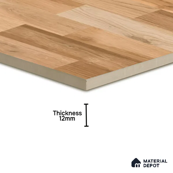 Parking Floor Tile TL 00881 Latte Beige | 16 x 16 inch | Anti Slip Matte Finish Heavy Duty Vitrified Tile - 12 mm | Suitable For High Traffic Areas, Terrace, Balcony | Pattern Alignment May Vary | 2-3 mm Spacer is Mandatory