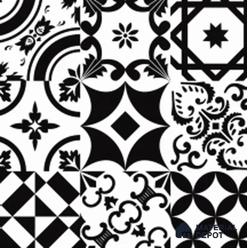 TL 00888 Rogger Crown 600 x 600 mm Carving Matte Finish Tile - 9 mm
