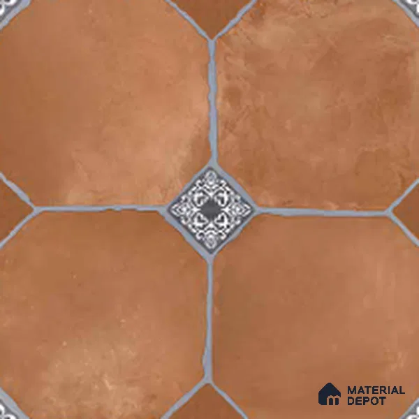 TL 00895 Castila Wenge 600 x 600 mm Carving Matte Finish Tile