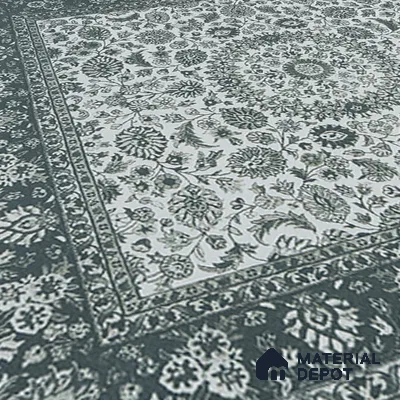 Moroccan Wall & Floor Tile TL 00902 Carpet 2 ft x 2 ft Matte Finish Vitrified Tile - 9 mm | Suitable For Kitchen, Dining Area, Bedroom | Please Expect a Slight Variation of Pattern | Random Designs
