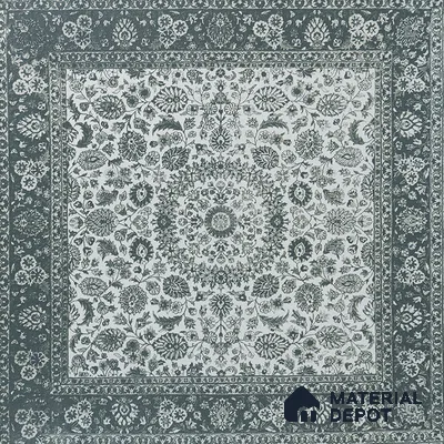 Moroccan Wall & Floor Tile TL 00902 Carpet 2 ft x 2 ft Matte Finish Vitrified Tile - 9 mm | Suitable For Kitchen, Dining Area, Bedroom | Please Expect a Slight Variation of Pattern | Random Designs
