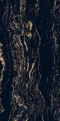Marble Portoro Wall & Floor Tile TL 00920 Jet Black 4 ft x 2 ft Matte Finish Vitrified Tile - 9 mm | Suitable For Living Room, Bedroom, Kitchen