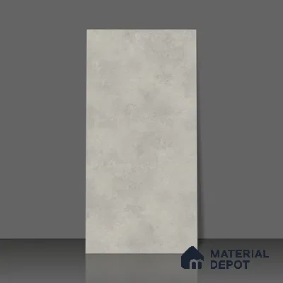 Cement Floor & Wall Tile | TL 00933 Stonex Bianco 4 ft x 2 ft Matte Finish Vitrified Tile | Suitable For Living Room, Bedroom, Bathroom