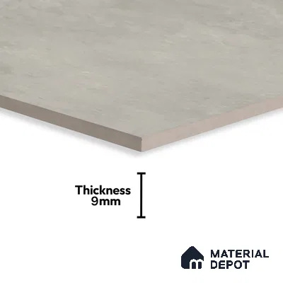 Cement Floor & Wall Tile | TL 00933 Stonex Bianco 4 ft x 2 ft Matte Finish Vitrified Tile | Suitable For Living Room, Bedroom, Bathroom