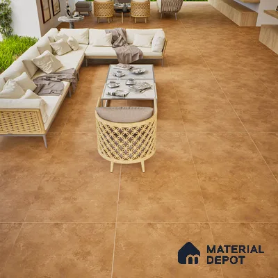 Stone Floor & Wall Tile | TL 00937 Stonex Bruno 4 ft x 2 ft Matte Finish Vitrified Tile | Suitable For Living Room, Bedroom, Bathroom