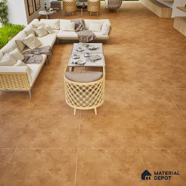 Stone Floor & Wall Tile | TL 00937 Stonex Bruno 4 ft x 2 ft Matte Finish Vitrified Tile | Suitable For Living Room, Bedroom, Bathroom