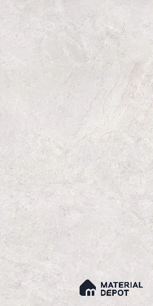 Cement Look Wall & Floor Matte Finish Off-White Vitrified Tile | TL 00943 4 ft x 2 ft - 9 mm | Suitable For Living Room, Hall & Study