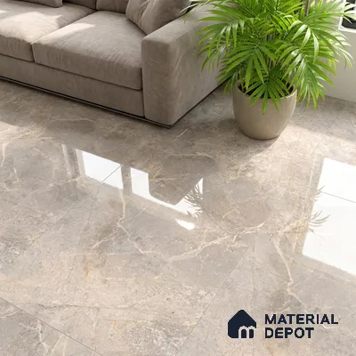 TL 00954 Monard Beige 1200 x 600 mm PGVT Glossy Finish Tile - 9 mm | Random Designs