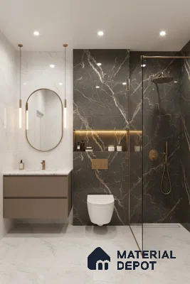 TL 00965 Titanium Blue 1200 x 600 mm High Gloss Finish Tile - 9 mm