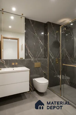 TL 00965 Titanium Blue 1200 x 600 mm High Gloss Finish Tile - 9 mm