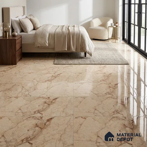 TL 00996 Espen Crema 1200x600 mm Glossy Finish Vitrified Wall & Floor Tile - 9 mm