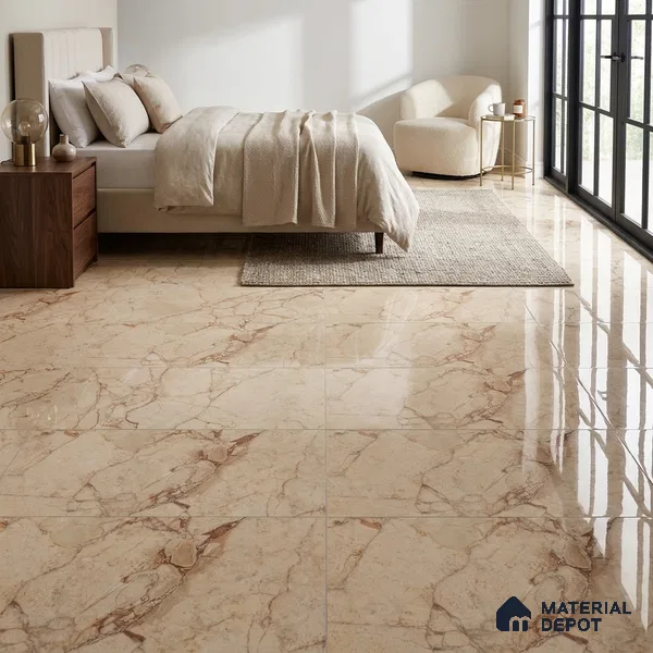 TL 00996 Espen Crema 1200x600 mm Glossy Finish Vitrified Wall & Floor Tile - 9 mm