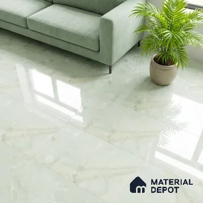 TL 01007 Pear Onyx 1200x600 mm Glossy Finish Polished Glazed Vitrified Floor & Wall Tile - 9 mm