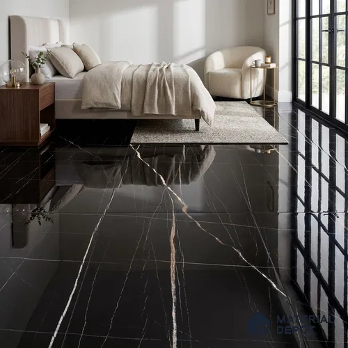 Marble Floor & Wall Tile | TL 01031 Sant Laurent 4 ft x 2 ft Vitrified Tile - 9 mm | Suitable For Living Room, Bedroom, Dining Area