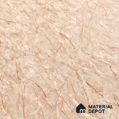 Marble Dyna Royale Wall & Floor Tile TL 01087 Latte Beige 4 ft x 2 ft Matte Finish Vitrified Tile - 9 mm | Suitable For Living Room, Bedroom, Kitchen