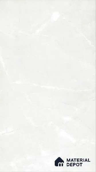 Marble Carrara Wall & Floor Tile TL 01094 Off-White 4 ft x 2 ft Glossy Finish Vitrified Tile - 9 mm | 1 Random Design | Suitable For Living Room, Bedroom, Dining