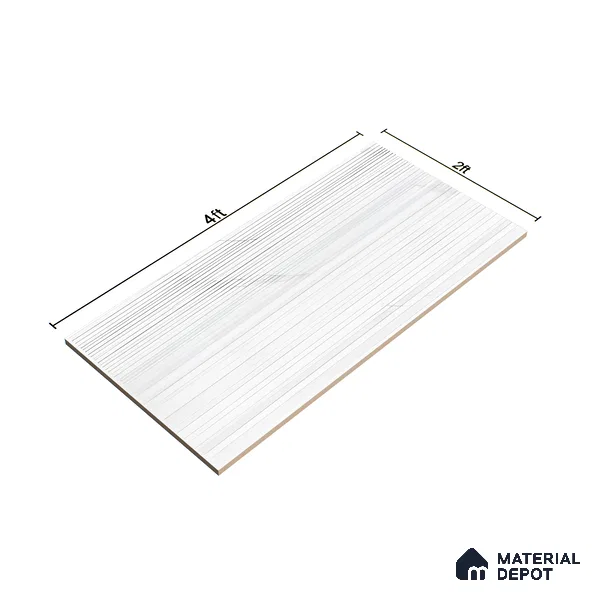 Highlighter Wall Tile | TL 01138 Orra Satuario Punch 4 Punch Finish 4 ft x 2 ft Matte Finish Vitrified Tile - 9 mm (Random 06) | Suitable For Foyer, Accent/Feature Wall, Dining Area