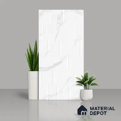 Highlighter Wall Tile | TL 01139 Orra Satuario Punch 7 Punch Finish 4 ft x 2 ft Matte Finish Vitrified Tile - 9 mm (Random 06) | Suitable For Foyer, Accent/Feature Wall, Dining Area