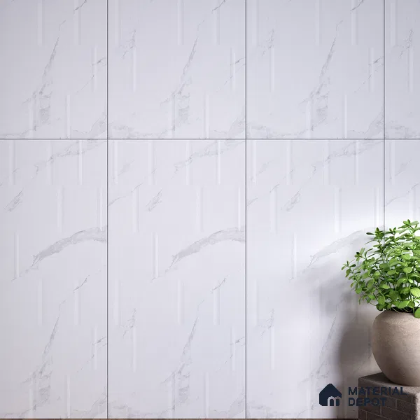 Highlighter Wall Tile | TL 01139 Orra Satuario Punch 7 Punch Finish 4 ft x 2 ft Matte Finish Vitrified Tile - 9 mm (Random 06) | Suitable For Foyer, Accent/Feature Wall, Dining Area