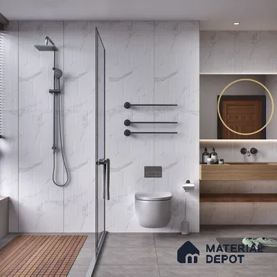 Highlighter Wall Tile | TL 01139 Orra Satuario Punch 7 Punch Finish 4 ft x 2 ft Matte Finish Vitrified Tile - 9 mm (Random 06) | Suitable For Foyer, Accent/Feature Wall, Dining Area