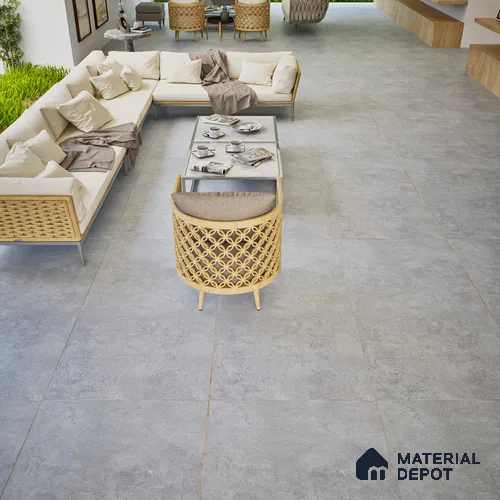 Stone Floor & Wall Tile | TL 01171 Zett Graffiti 4 ft x 2 ft Matte Finish Digital Vitrified Tile - 9 mm | Suitable For Living Room, Bedroom, Dining Area