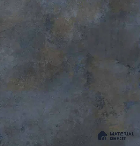 TL 01189 Mettalic Black 600x600 mm Carving Matte Finish Tile - 9 mm