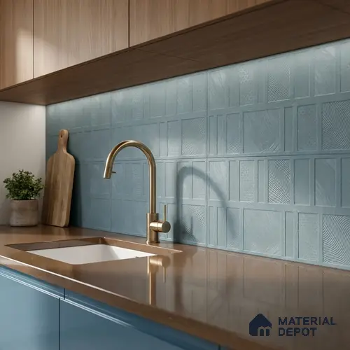 TL 01202 B Quanto Aqua HL 2 600x300 mm Ceramic Bathroom Wall Tile - 8 mm