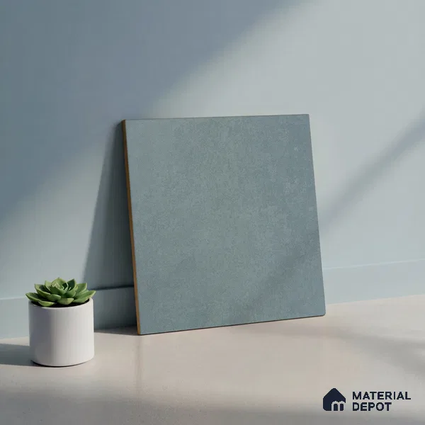 Cement Matching Floor Tile TL 01202 D Quanto Aqua 1 ft x 1 ft Ceramic Anti Skid Anti Skid Matte Finish Tile - 8 mm | Suitable for Bathroom, Balcony