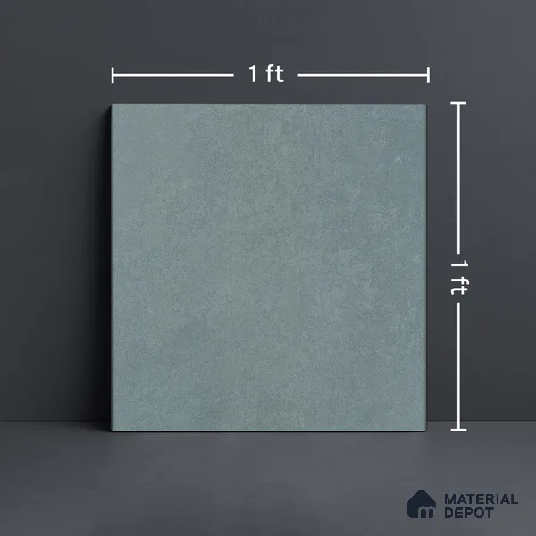 Cement Matching Floor Tile TL 01202 D Quanto Aqua 1 ft x 1 ft Ceramic Anti Skid Anti Skid Matte Finish Tile - 8 mm | Suitable for Bathroom, Balcony