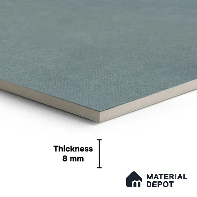 Cement Matching Floor Tile TL 01202 D Quanto Aqua 1 ft x 1 ft Ceramic Anti Skid Anti Skid Matte Finish Tile - 8 mm | Suitable for Bathroom, Balcony