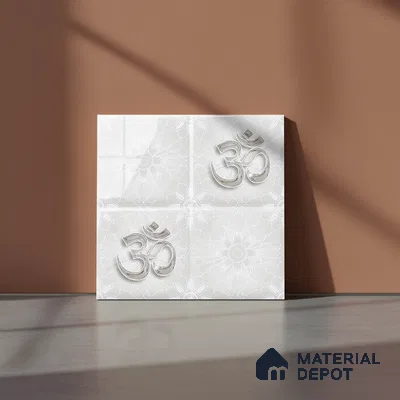 3D Wall Tile TL 01460 B Piazza Omkara HL 300 x 300 mm Ceramic Glazed Glossy Finish Tile - 9 mm